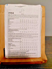 Simplicity 7754 2 Hour Dress Miss Plus Size 16-18-20 Sewing Pattern