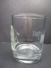 Buffalo Trace Etched Whiskey Glass With Embossed Raised 3d Buffalo