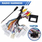 For Toyota Car Stereo Radio Power Harness Cable Wire Adapter Support Jbl Amp