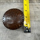 Vintage Wooden Elephant Coin Purse Small Bag