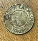 Washem Car Wash Good For   1 San Antonio Tx  River Walk Token 27mm Coin