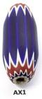 Xxl Select  1 Venetian Antique Chevron Trade Bead African Ax1 Bg 78  Murano