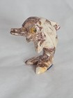 1-1 4  Hand Carved Stone Soapstone Dolphin Figurine Totem Animal Effigy Fetish