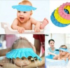 Adjustable Kids Baby Shower Cap Children Shampoo Bath Wash Hair Shield Visor Hat