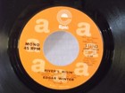 Edgar Winter epic 11143  river s Risin us 7  45 promo 1974 British Blues  Mint