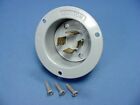 Leviton Gray L14-20p Locking Flanged Inlet Turn Twist Plug 20a 125 250v 2415-gy