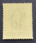 Australia 1959 Native Flowers 2 3 Wattle On Yellow Background - Mnh