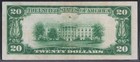 Us National Currency  20 Series Of 1929 Federal Reserve Bank New York Ny Fr1870b