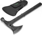 Camping Axe  Survival Chopping Hatchet With Sheath  Tactical Tomahawk With Ha   