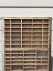 Antique Vintage Wooden Printers Drawer Hamilton Letterpress Shadow Box Tj11