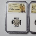 Livonia Walter Ii  1494-1535  Silver Schilling Riga Mint Au50 Ngc