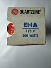 Ge Quartzline Lamp Projection Bulb Eha 120v   500 Watts- Nos