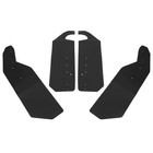 Fender Flares Mud Flaps W hardware Kits Fit Can-am Maverick Max 1000 2013-18 4pc