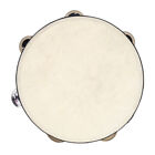 10 Pack 8 Inch Tambourine Birch Handheld Tamborine Drum Round Percussion H6i6