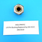 Lot Of 7 hollymatic Lift Pin Bushing  200-0519  Series 200 Gourmet Patty Machine