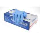 Pro-safe 5 Mil Blue Lightly Powdered Nitrile Gloves  Box Of 100  size Medium 