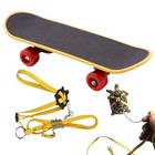 Adjustable Tortoise Leash And Funny Skateboard Set Training Harness mini Skate