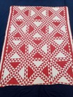 Vintage Beautiful Quilt Different Pieces Hand Woven Size   71x57 Inches