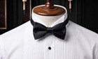 Quality New Men s Adj banded Black Bow Tie Tuxedo Satin Pre Tied Made In Usa