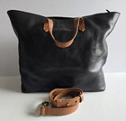 Madewell The Zip-top Transport Carryall Lrg Tote Black Leather Sold Out  198 Euc
