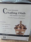 Copper Hammered Chafing Dish