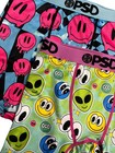 Nwot  Psd Sz L 26-27  Boys 2 Pk Boxer Briefs Smiley Alien Check Youth Flex 5336