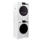 Equator 24 In Compact 110v Laundry Set Ew 826 Washer 1 62 Cf   Ed 866 Sensor Ven
