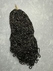 Vintage Master Hank Metallic Brownish Black Czech Murano Glass Seed Beads 10 4oz