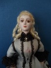 Galia Bazylko Dollhouse Doll Ooak Miniature Artist Hand Sculpted 1 12 Lady Doll