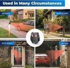 Solar Wireless Driveway Alarm Motion Sensor Detector Alarms Alert System Recharg