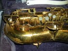 Vintage Saxophone The Buescher True-tone Elkhart Indiana U s a  Old W case