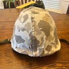 Korean War United States  Marine Corps  Helmet And Cover