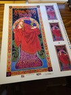 Stevie Nicks Original Concert Art Print Poster Uncut Sheet Signed Bob Masse