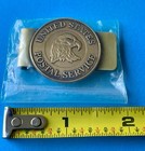 Vintage United States Postal Service  usps  Emblem Money Clip