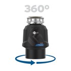 Insinkerator Power 1hp Garbage Disposal power Series Ez Connect Black