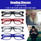 Reading Glasses Mens Womens Readers Unisex 4 Pcs Wholesale Bulk Lot New