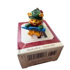 New In Box Hallmark Keepsake Crayola Bright Sledding   Rocking Colors Ornaments