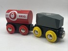 Brio Wooden Railway Train Rock   Fire Tanker Cargo Lot Thomas Tank    Vguc