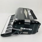 Vintage Petosa Baby Grand Deluxe Grand Piano Accordion Case   Straps Nice Works