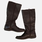 B o c  Dark Brown Leather Boots Womens Size 8
