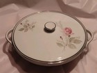 Vintage Crown Bavaria Germany Covered  Vegetable Bowl W  Case 9 25  Serve Ware