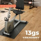 Supermats Usa Exercise Bike Mat For Indoor Cycles Recumbent Upright Bikes