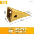 1u3202 Bucket Teeth With Pins 8e6208 Retainers 8e6209 For J200 Series - 10 Set