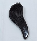Cala Tangle Free Hair Brush Black- Glide Thru Detangler Hair Comb Cheetah 