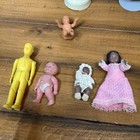 Vtg Dollhouse Family Lot Renwal Baby 8 Yellow 12 Sterling 507 Globe Sharpener