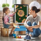 Double-sided Erasable Whiteboard With Stand - 28 Inch X 20 Inch Portable