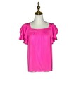Lilly Pulitzer Devina Top Plumeria Pink Nwt Sz Xs Barbiecore Resortwear Preppy
