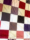 Vintage 60 By 66 Hand Stiched Quilt