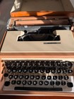 Vintage Achiever Typewriter And Case Made In Spain Please Read