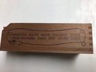 Heddon Wood Box  C1980   s  For Various Spook Baits Made By Heddon